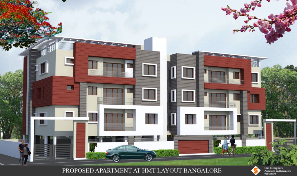 Apartment at HMT Layout